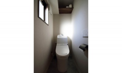 トイレ｜ナチュラルテイストな男前リノベーション