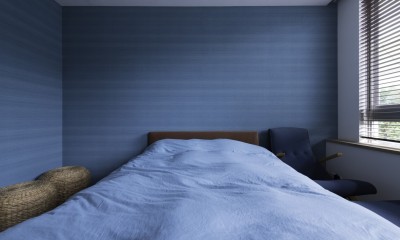 ニュアンス　ノ　イエ　-ストーリや思い出のある素材を丁寧に選んだリノベーション- (寝室)