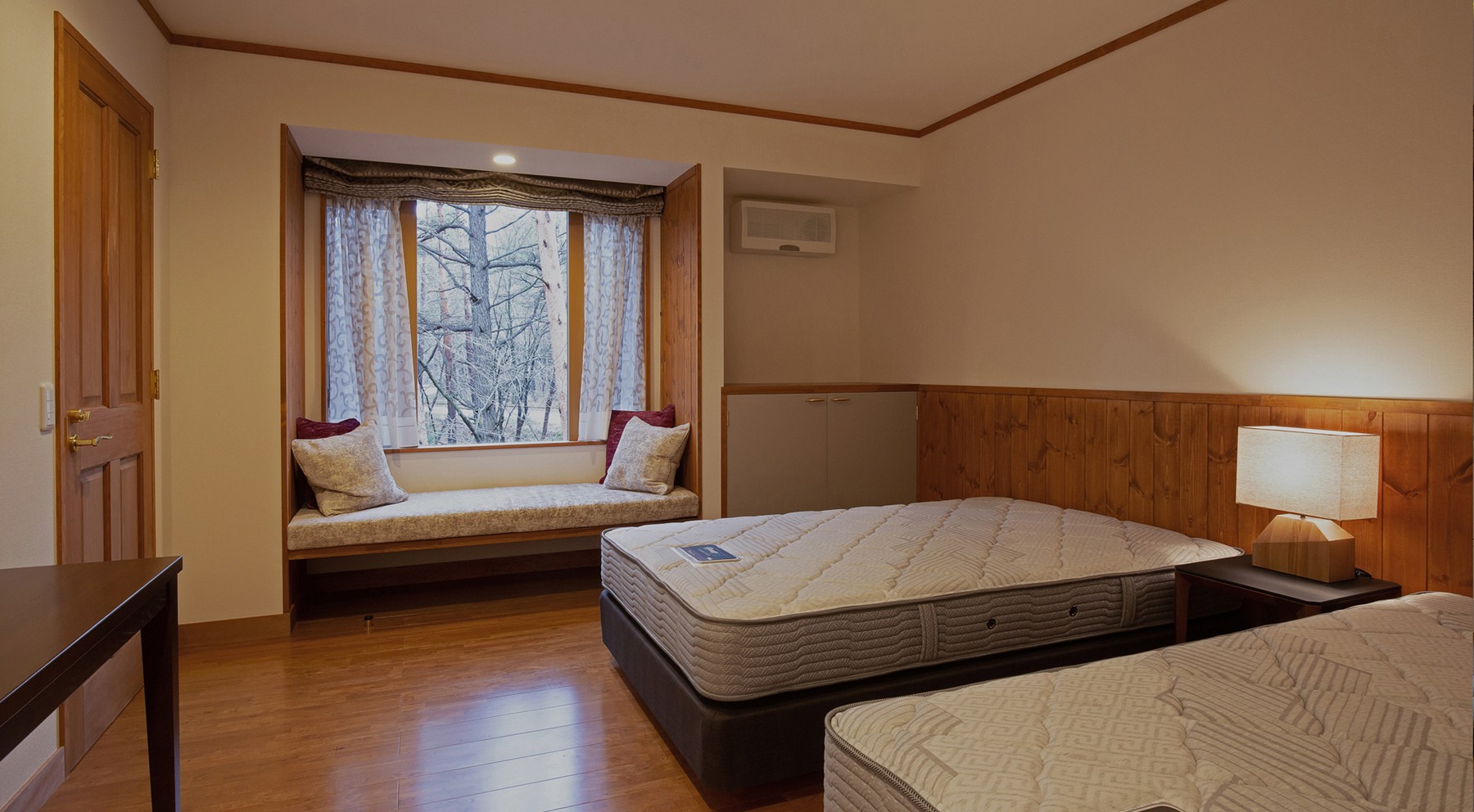 ベッドルーム事例：ベッドルーム（Resort Villa at Forest / Karuizawa : 01）