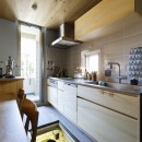 K邸-心地よくて合理的、リノベーションの新しいスタンダードを感じる家の写真 キッチン