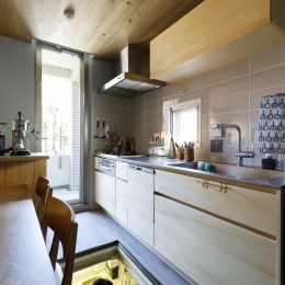 K邸-心地よくて合理的、リノベーションの新しいスタンダードを感じる家-キッチン
