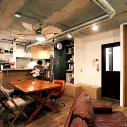 LIVING DINING KITCHEN2 (正方形のpersonarity)