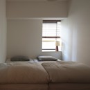 都島のマンションリフォーム２／陽射しを求めてLDKをうつすの写真 寝室