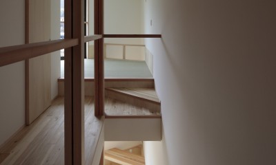 交野市の家 (階段)