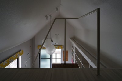 ロフト階段 (ロフトへのトラス階段をつくる計画)