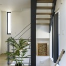 柔和な家の写真 階段