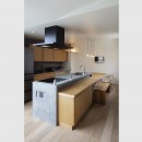 松戸の家４(FLAT HOUSE)の写真 キッチン