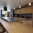 松戸の家４(FLAT HOUSE)の写真 ダイニングキッチン
