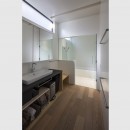 松戸の家４(FLAT HOUSE)の写真 洗面所