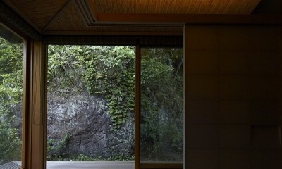 北鎌倉の家～伝統美と遊び心が融合する家 (茶室)