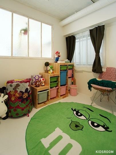 子供部屋事例：KIDSROOM（白く古く美しく）