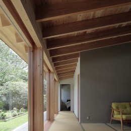 扇垂木の家【建築賞受賞作品】-畳の縁側