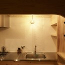編集していく部屋の写真 木製キッチン