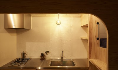 木製キッチン｜編集していく部屋
