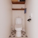 K様邸＿マンションで憧れの古民家に住むの写真 トイレ