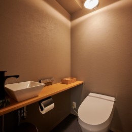 蜂の巣ライトの家 (トイレ)