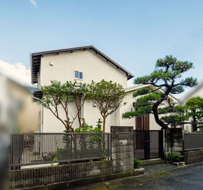 和モダン 和な外観 外壁の戸建てリノベーション 施工事例写真 Suvaco スバコ