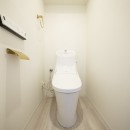 和室のあるナチュラルスタイルの写真 トイレ