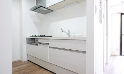 キッチン｜和室のあるナチュラルスタイル