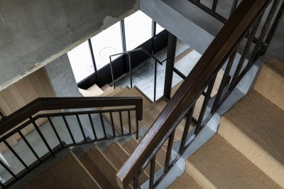 階段 (グラデーショナルにつながる暮らしをつくる（狛江の住宅）)