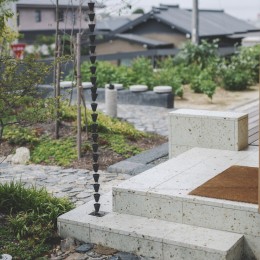 京ケ峰の家〜深い軒に守られた趣のある家〜 (雨落とし)