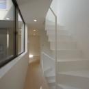梅丘の家の写真 ２階廊下＆鉄骨階段