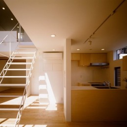 竹間沢の家 (階段＆キッチン)