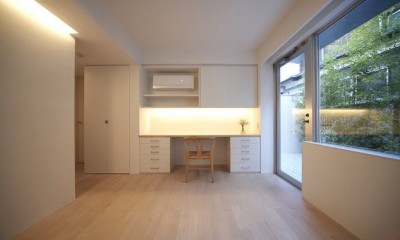 昭島の家 (１階寝室)