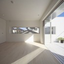 昭島の家の写真 ２階リビング＆ファミリーデッキ