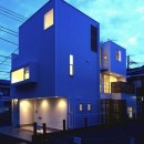 南長崎の家の写真 夜景