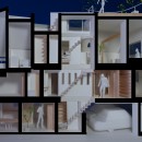 東新小岩の家の写真 断面模型