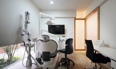 処置室｜eternally　　歯科医院併用2世帯住宅
