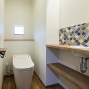 王寺町の家―diagonal house２―の写真 トイレ
