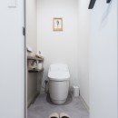 夫婦で捗る在宅ワーク、おうち時間を変えたお部屋の写真 トイレ