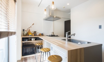 キッチン｜築60年超、静かな環境にゆったりとした時間が流れる都心のヴィンテージマンション