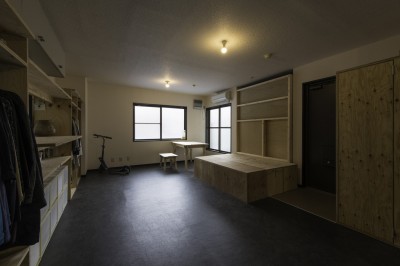 イタカグDIYリノベ＠Yokohama-Tobeー賃貸住宅DIYリノベーションプロジェクトー (キッチンからの眺め)