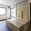 イタカグDIYリノベ＠Yokohama-Tobeー賃貸住宅DIYリノベーションプロジェクトーの写真 ノビルーム収納状態