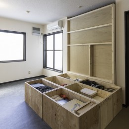 イタカグDIYリノベ＠Yokohama-Tobeー賃貸住宅DIYリノベーションプロジェクトー (コアガリ床下収納)