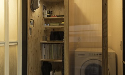 イタカグDIYリノベ＠Yokohama-Tobeー賃貸住宅DIYリノベーションプロジェクトー (ボックスルーム2扉オープン)