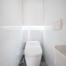 オリジナリティあふれる大人の戸建てリノベーションの写真 トイレ