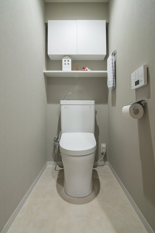 バス/トイレ事例：トイレ（立地重視で選んだ物件。最新設備を取り入れ、快適に暮らす）