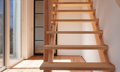 階段室｜コンパクトで暮らしやすい自分サイズの住まい～千葉_星久喜の住まい