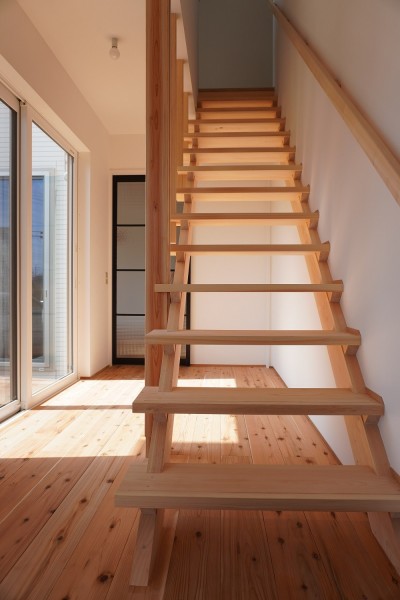 階段室 (コンパクトで暮らしやすい自分サイズの住まい～千葉_星久喜の住まい)