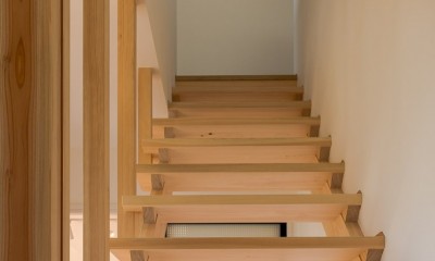 階段室｜コンパクトで暮らしやすい自分サイズの住まい～千葉_星久喜の住まい