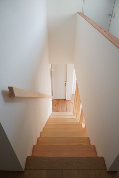 階段室 (コンパクトで暮らしやすい自分サイズの住まい～千葉_星久喜の住まい)