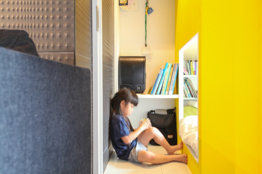 ブルースタジオ「A邸-「コンパクトな家で個室」を実現した、アイデアあふれるリノベーション」