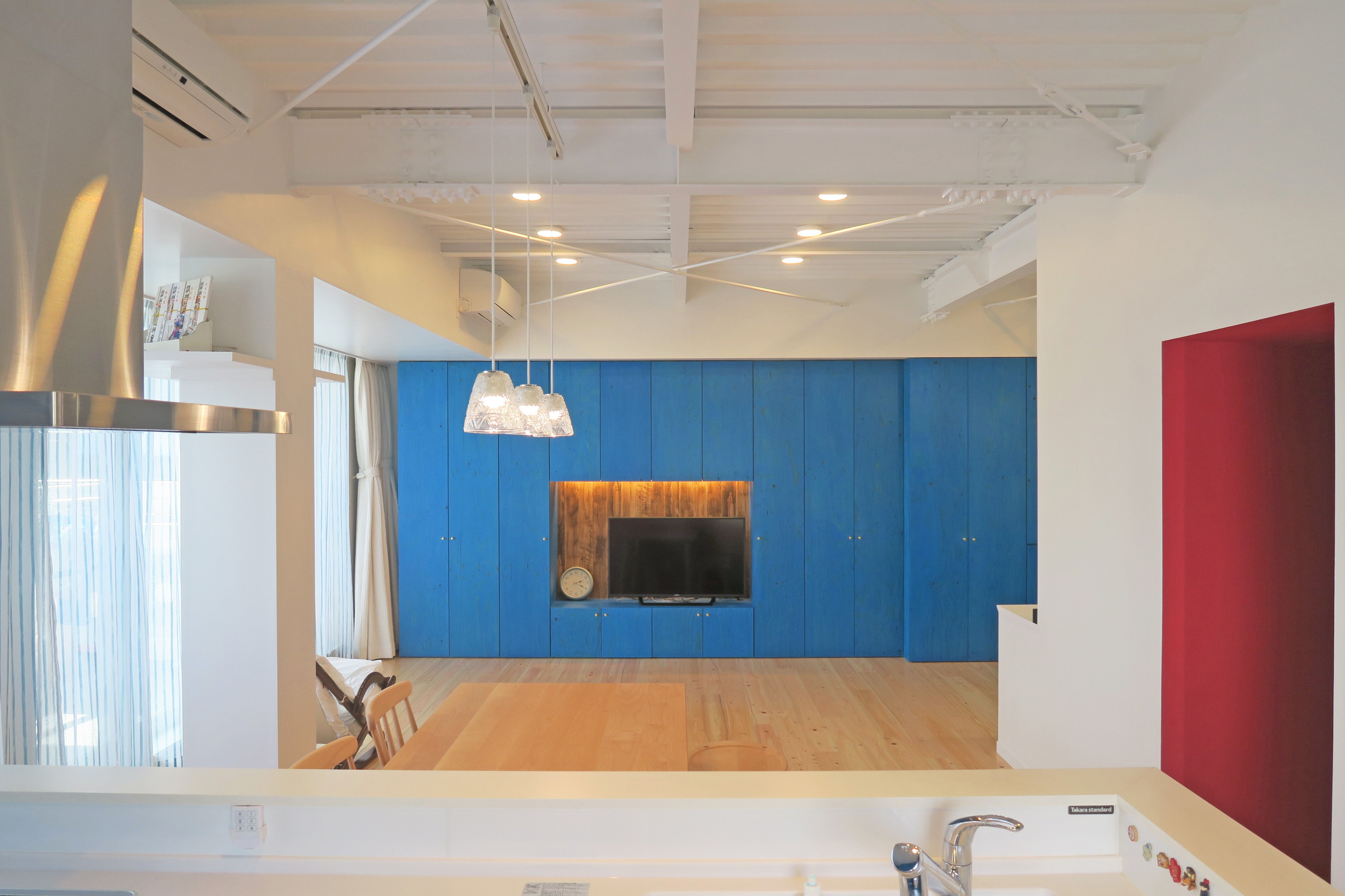 リビング 断捨離リノベーション リビングダイニング事例 Suvaco スバコ