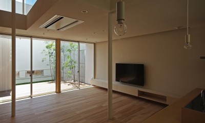 豊川の家-toyokawa (リビング)