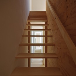豊川の家-toyokawa (階段)