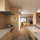 戸建リノベーション『回遊性のある家』の写真 キッチン